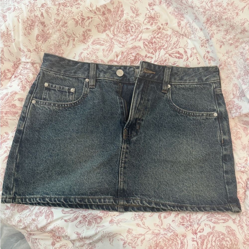 Pacsun mini denim skirt